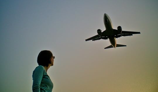 Airplane overhead