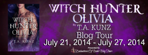 Witch Hunter Olivia Blog Tour Banner