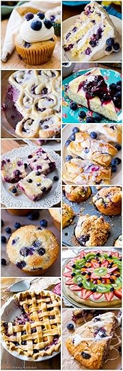 All of my favorite recipes using blueberries. Including cupcake, cakes, pie, muffins, cheesecake, scones, and more!