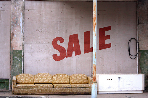 After Christmas sale by kevin dooley, on Flickr