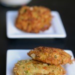 Zucchini Fritters for Dipping