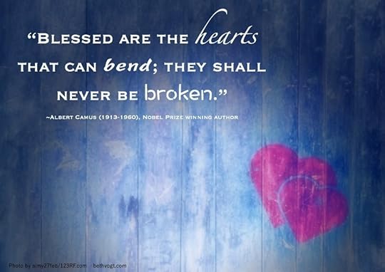 blessed hearts quote Albert Camus 2014
