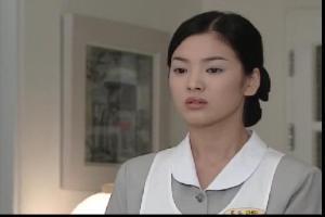 A great sense of humility and very pouty lips--the Korean heroine.