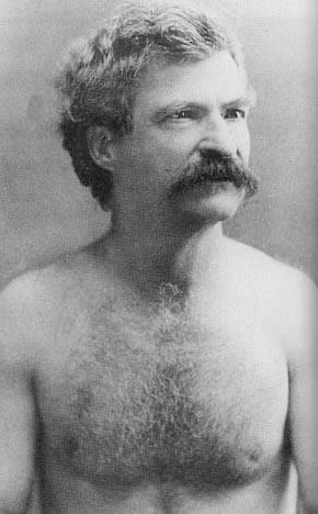 mark twain naked no shirt