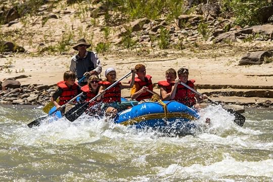 Whitewater rafting in Utah