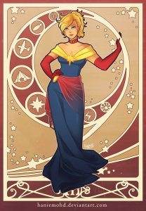 Captain Marvel by HanieMohd