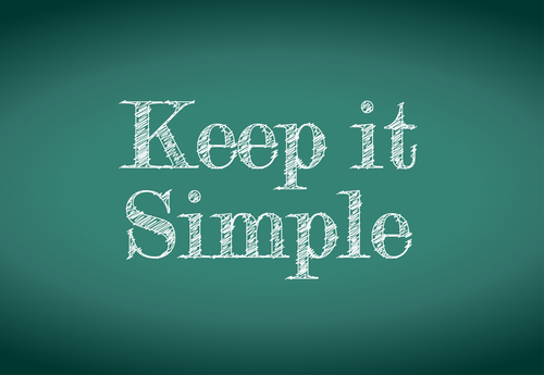 Keep it Simple