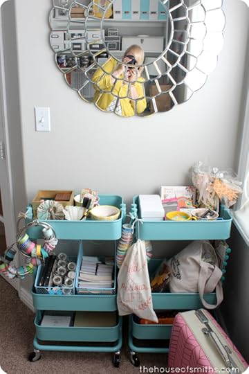 Craft Cart - Raskog Ikea cart - thehouseofsmiths.com