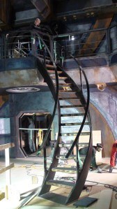 Central staircase