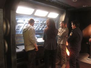 Action in the kino room