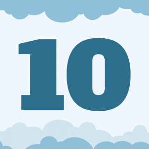 10 on clouds