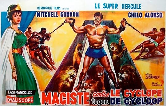 Atlas in the land of the cyclops poster