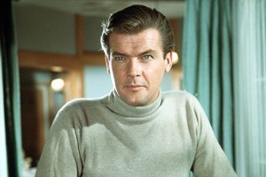 Roger Moore as The Saint