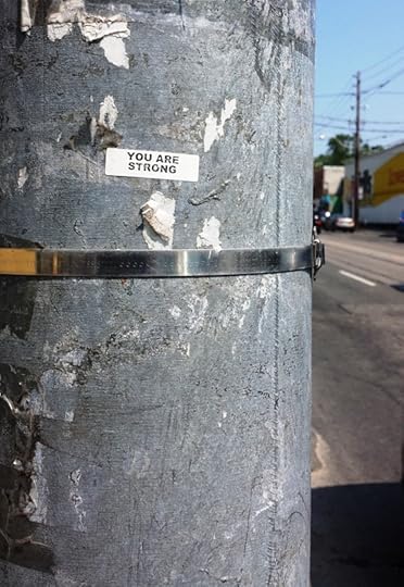 photo, image, you are strong, telephone pole
