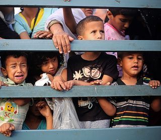 AD141608420Palestinian chil