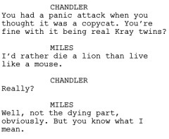 Whitechapel Series 2 Ep 2 Dialogue 1