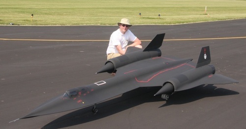 An incredibly/painstakingly-detailed SR-71 cost more than $100,000 to make, a process chronicled in detail here.