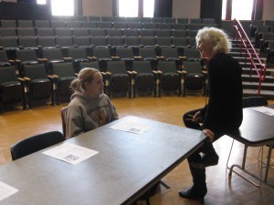 Terry Farish with Student