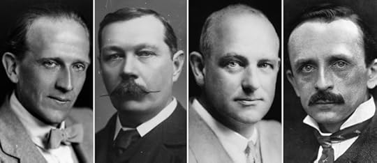 AA Milne, Arthur Conan Doyle, PG Wodehouse, JM Barrie