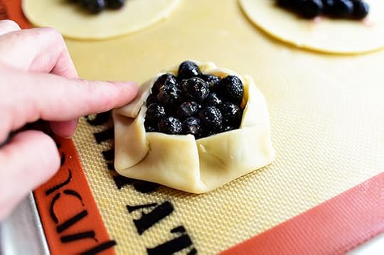 Mini Blueberry Galettes