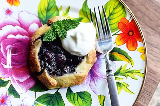 Mini Blueberry Galettes