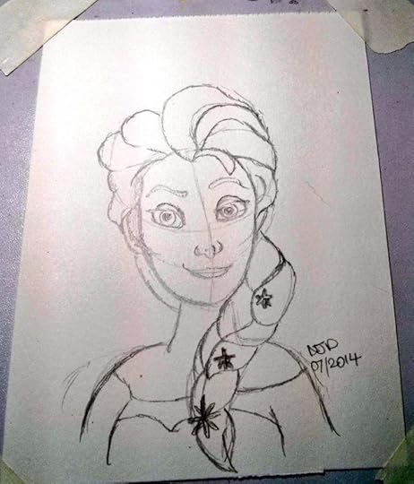 Elsa Pencil by Nick Davis