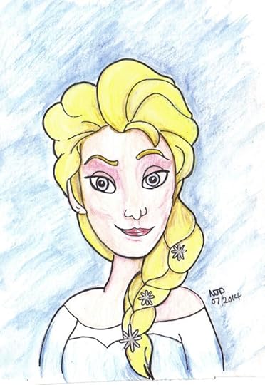 Elsa from Frozen by Nick Davis