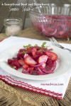 A Sensational Beet and Strawberry Summer Salad