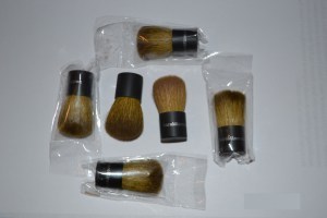 Sample brushes - a memento from bareMinerals