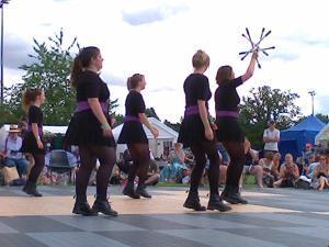 dancers at the Warwick Folk Festival (photo credit Abigail Robinson)