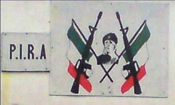 English: A republican wall mural in coalisland...