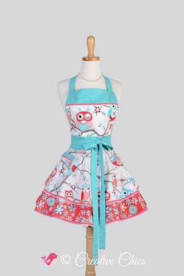 Owl apron via Etsy