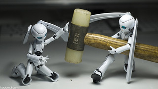 Hammer and small robots