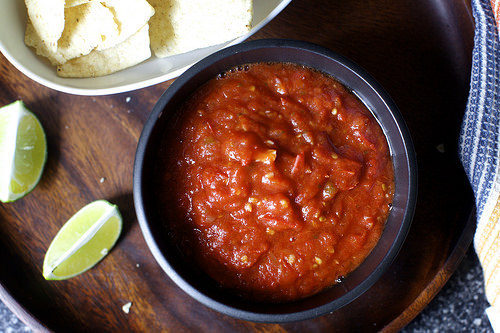 three ingredient summertime salsa