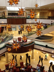 Hotel Lobby early morning