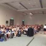 Big crowd for What's Hot in YA fiction.