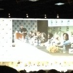 Walking Dead panel. Also geeked out.