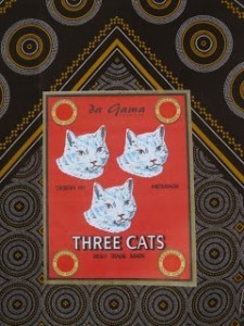 Three Cats label