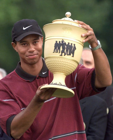 Tiger Woods loves him some Firestone