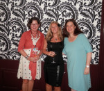 3 great gals from The Knight Agency (Pamela Harty, me and Nephele Tempest)