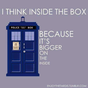 think inside the box