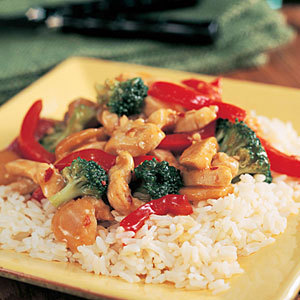 Garlic Turkey-Broccoli Stir-Fry Recipe