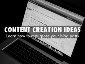 repurposing blog content