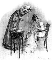 Mrs. Norris and Fanny Price