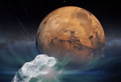 mars-comet-NASA