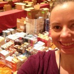 Setting up for the literacy signing