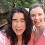 Author Danube Adele and me - roomies!