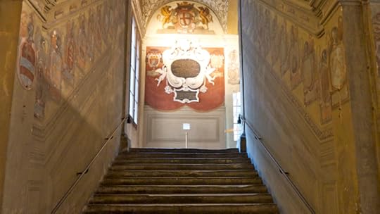 Entrance with coat of arms