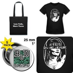 new bake and destroy merch
