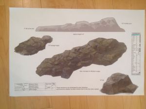 Rock formations. 